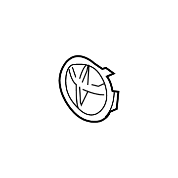 Toyota 53141-12270 Emblem