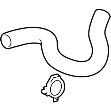 Toyota 16572-F0270 Upper Hose