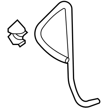 Toyota 16283-F0200 Overflow Hose