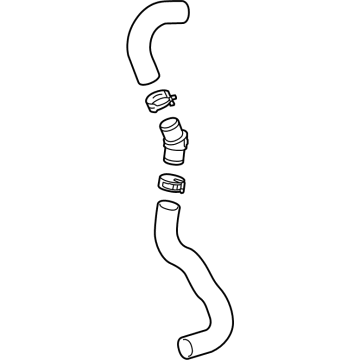 Toyota 16057-F0141 Lower Hose