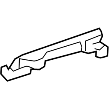 69210-30300-A2 Toyota Handle, Outside, White, Front Illustration 1 of 1