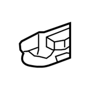 69205-06030-C0 Toyota Handle, Inside, Passenger Side Illustration 1 of 1