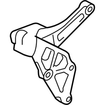 12315-22070 Toyota Lower Bracket, Passenger Side Illustration 1 of 1