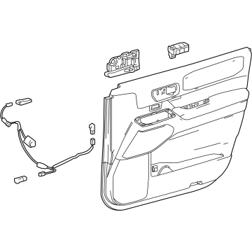Toyota 67610-6AB30-21 Door Trim Panel