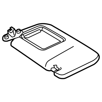 Toyota 74310-06C12-B2 Sunvisor