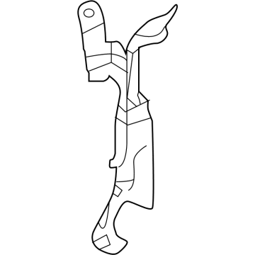 Toyota 89668-0E230 ECM Lower Bracket