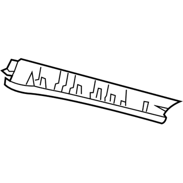 Scion 67938-21020-B0 Side Trim Panel