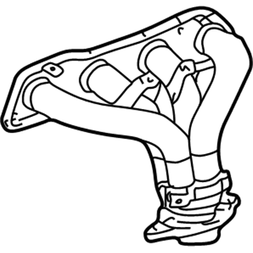 Toyota Corolla Exhaust Manifold - 17104-22010