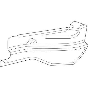 Toyota 75851-35901 Rocker Molding