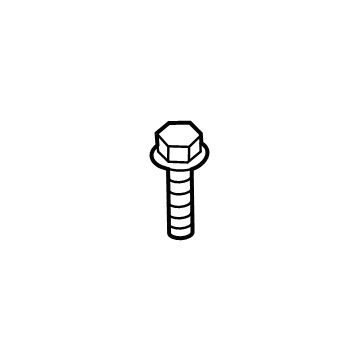Toyota 90159-A0060 Headlamp Assembly Screw