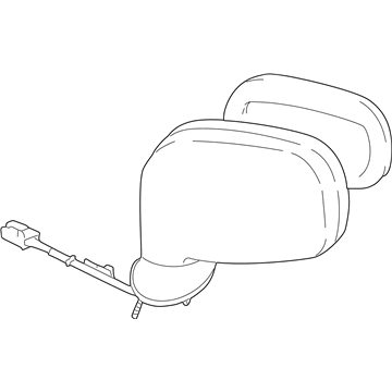 Toyota MR2 Spyder Car Mirror - 87940-17340-C0