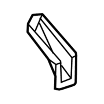 53738-0T011 Toyota Gusset, Driver Side Illustration 1 of 1