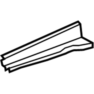 53734-0T011 Toyota Member, Front Apron To Cowl Side, Lower Front Driver Side Illustration 1 of 1