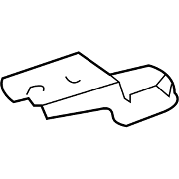 Toyota 72143-0C010 Seat Track Bracket