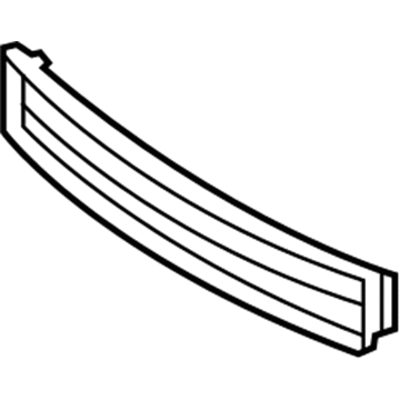53112-12170 Toyota Lower Grille Illustration 1 of 1