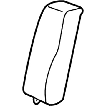71540-AA150-B0 Toyota Outer Cushion, Passenger Side Illustration 1 of 1