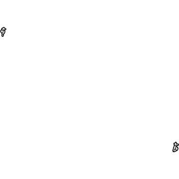 72067-AA010 Toyota Lock Lever, Rear Illustration 1 of 1