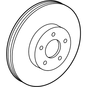 Toyota RAV4 Brake Rotor - 43512-42040