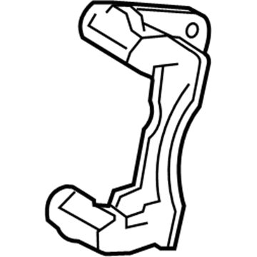 47721-12A70 Toyota Caliper Mount, Passenger Side Illustration 1 of 1