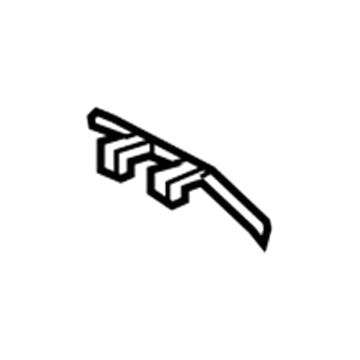 Toyota 53602-60020 Release Handle Lock Cover