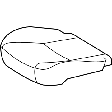 Toyota 71071-35B90-B0 Cushion Cover