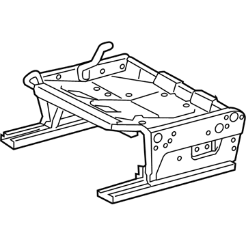 72020-74040 Toyota Seat Adjuster, Driver Side Illustration 1 of 1