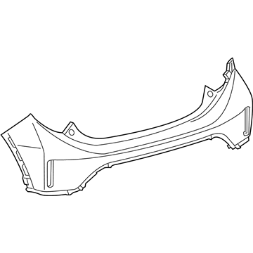 Toyota Prius C Bumper Cover - 52159-52985