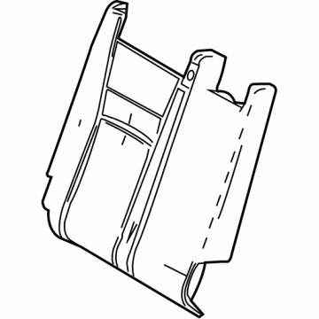 Toyota 79275-0E140 Seat Back Pad