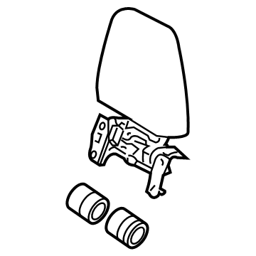 Toyota 71970-0E340-B0 Headrest, Outer