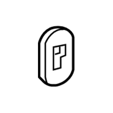 Toyota 75792-0R010 Applique Retainer