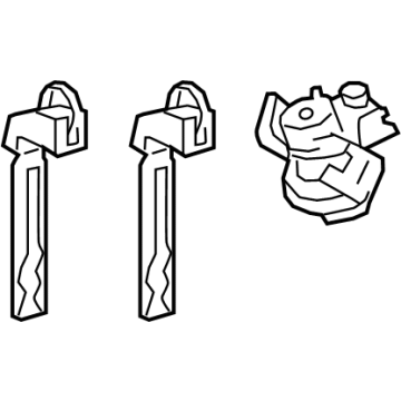 Toyota 69055-AQ010 Cylinder & Keys