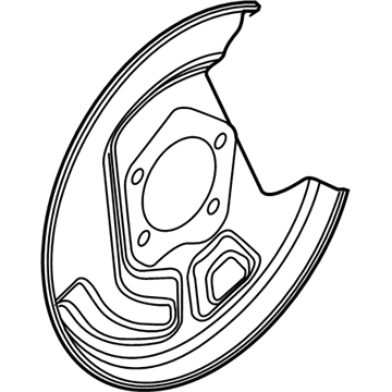 Toyota 47803-06010 Backing Plate