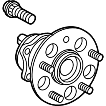 Toyota 42450-02270 Hub Assembly