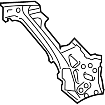 Toyota 61711-47020 Lock Pillar Reinforcement