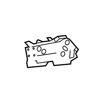 Toyota 61717-10010 Rail Reinforcement