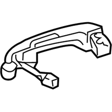 Toyota Prius V Exterior Door Handle - 69210-74030-H3