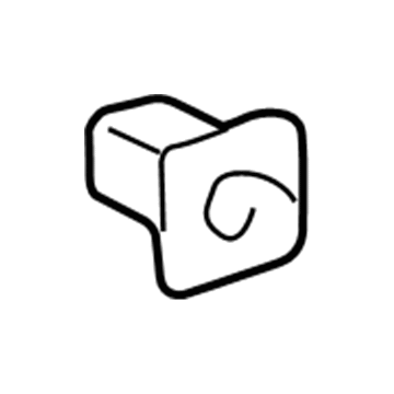 Toyota 90467-09077 Extension Retainer Clip