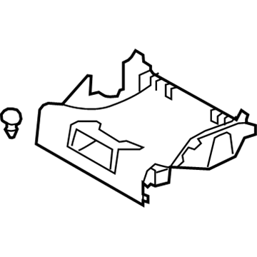 Toyota 72908-08020-B0 Lower Cover