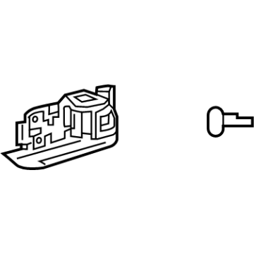 Toyota 69205-30230-C0 Handle, Inside