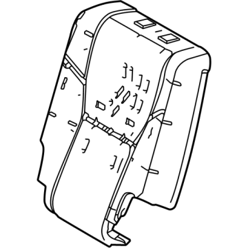 Toyota 71508-60290 Seat Back Pad