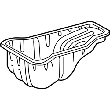 Toyota 12102-75021 Oil Pan