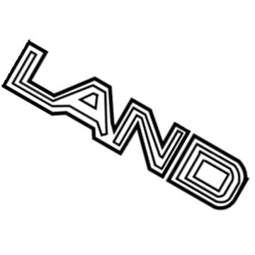 Toyota Emblem - 75442-60150