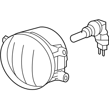 Scion 81210-0D042 Fog Lamp Assembly