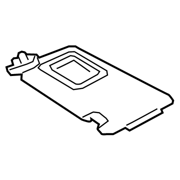 Toyota 74310-02L20-B0 Sunvisor