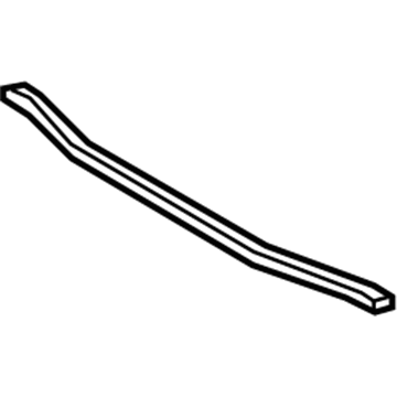 53155-06040 Toyota Seal, Radiator Grille, Upper Illustration 1 of 1