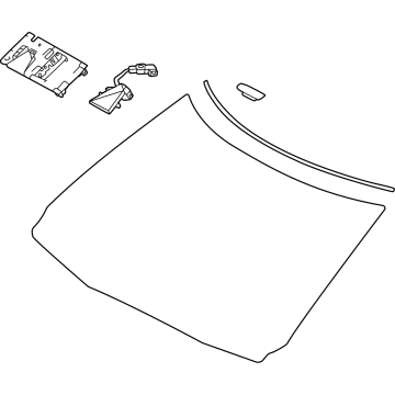 Toyota 56101-0C210 Windshield