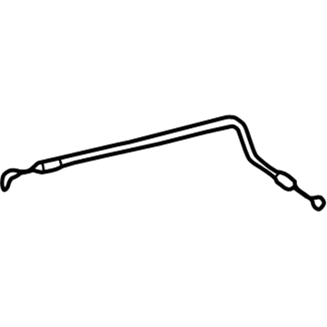 69730-AA020 Toyota Cable, Passenger Side Illustration 1 of 1