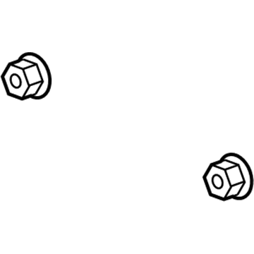 Toyota 90099-05164 Fan Blade Nut