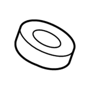 76889-21070 Toyota Spoiler Gasket, Rear Illustration 1 of 1