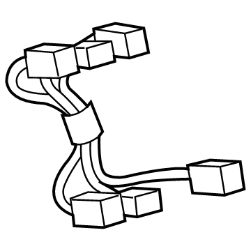 Toyota 86842-0E010 Harness